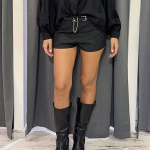 Shorts color denim caldo